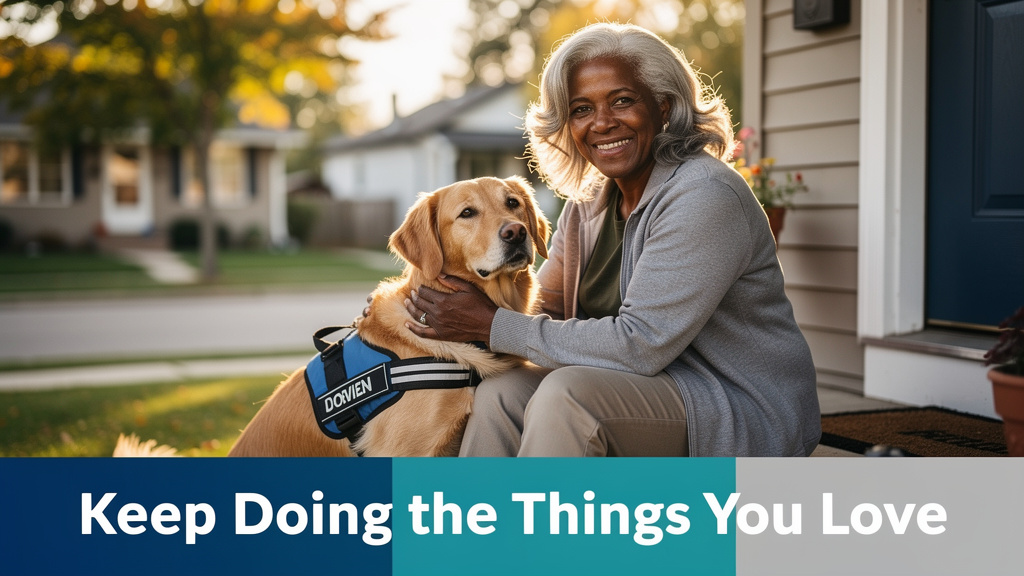 Supporting People With Low Vision So They Can Keep Doing the Things They Love